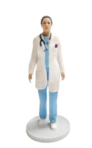 Figurine personnalisée médecin Figurine personnalisée médecin